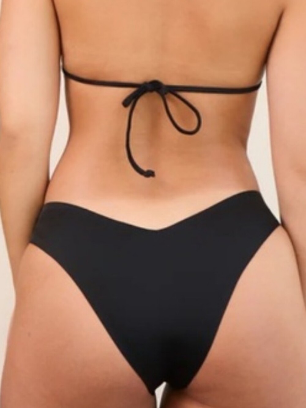 Onewith. Black Seamless Bikini Briefs bottom Size Medium